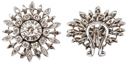PENDIENTES CON BRILLANTES DE J.ROCA