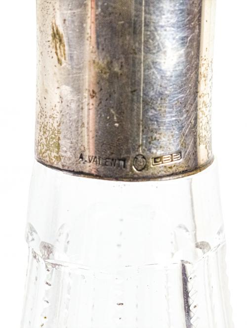 BOTELLA LICORERA EN CRISTAL DEL PRIMER TERCIO S.XX