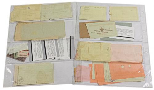 LOTE DE ENTRADAS EXPEDIDAS EN 1929