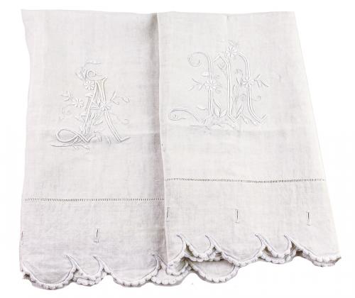 JUEGO DE CAMA DE MATRIMONIO DEL PRIMER TERCIO S.XX