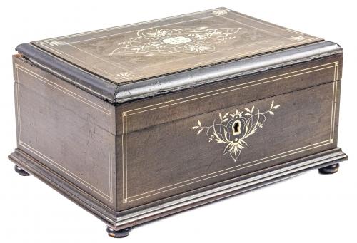 DOS CAJAS JOYERO DE FINALES DEL S.XIX