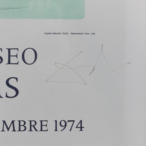 LITOGRAFÍA FIRMADA POR DALÍ