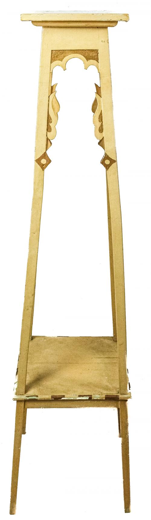 PEANA DE MADERA DEL PRIMER CUARTO DE SIGLO XX