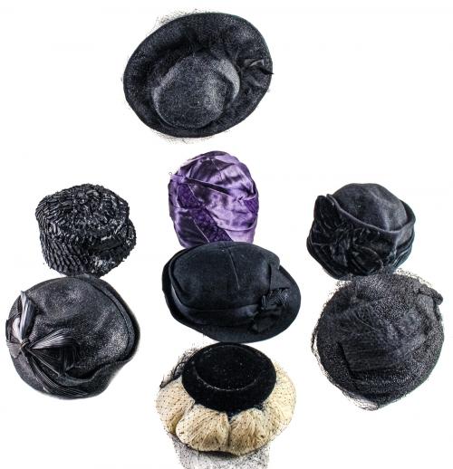 LOTE DE OCHO SOMBREROS DE DEL PRIMER TERCIO DEL S.XX