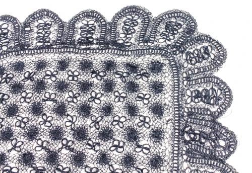 CHAL TIPO MANTILLA DEL PRIMER TERCIO DEL S.XX