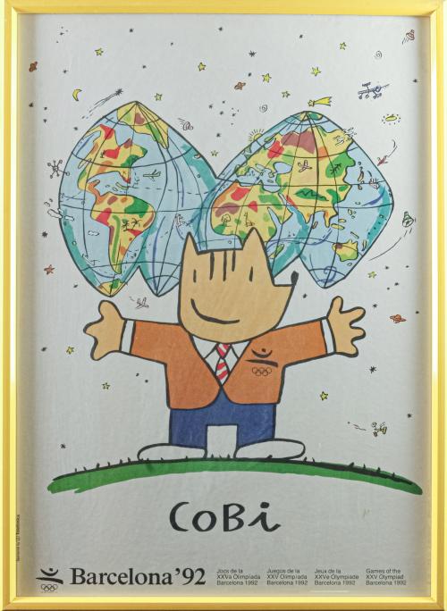 TRES CARTELES DE BARCELONA 92
