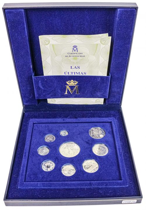 COLECCIÓN DE "LAS ÚLTIMAS PESETAS EN PLATA