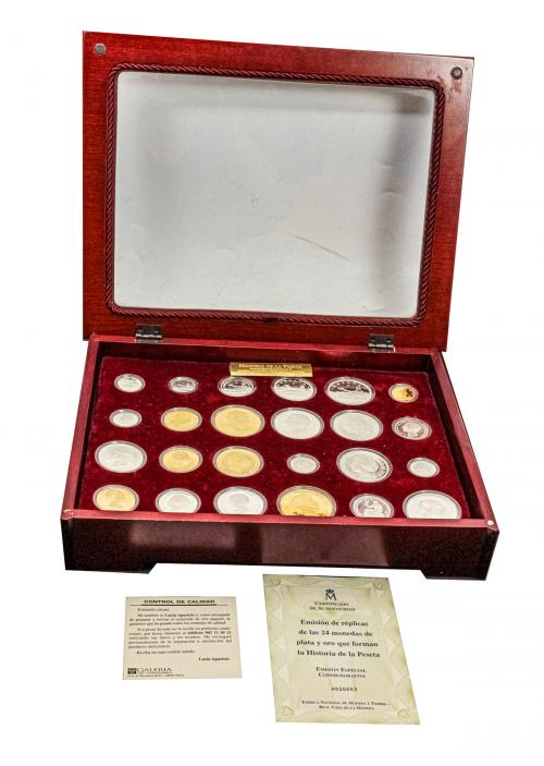 COLECCIÓN DE MONEDAS DE PLATA