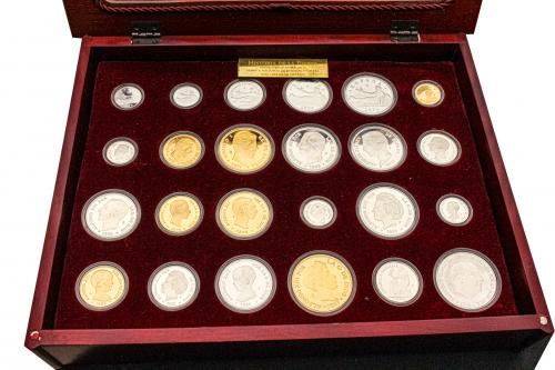 COLECCIÓN DE MONEDAS DE PLATA