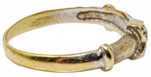 ANILLO DE ORO CON CIRCONITA