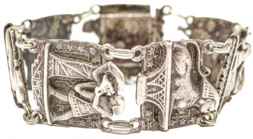 PULSERA EGIPCIA DE PLATA