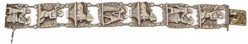 PULSERA EGIPCIA DE PLATA