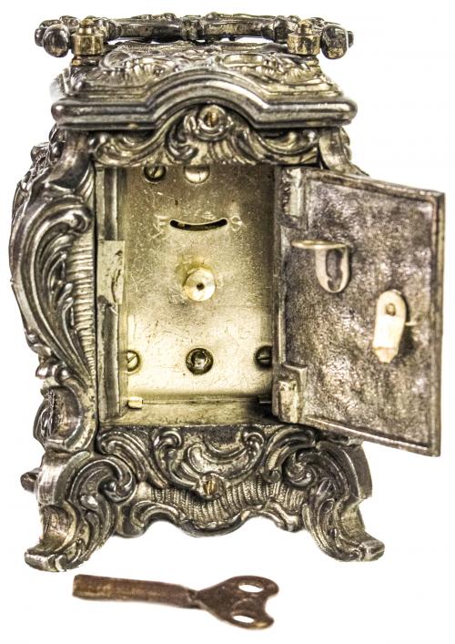 RELOJ DE SOBREMESA DE VIAJE DE PRINCIPIOS DEL S.XX