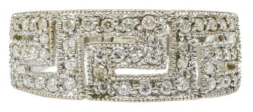 ANILLO CON BRILLANTES