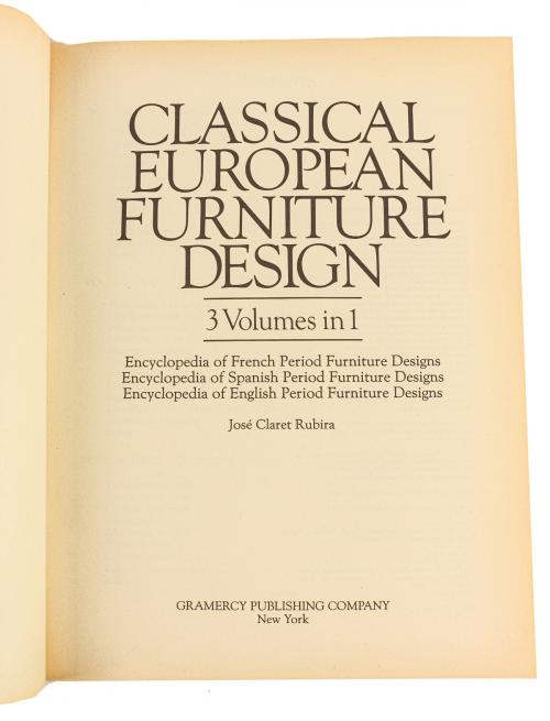"CLASSICAL EUROPEAN FORNITURE DESIGN"