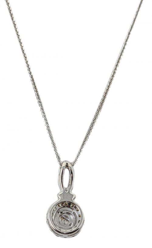 COLGANTE ROSETÓN CON BRILLANTES