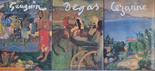 TRES LIBROS SOBRE PINTORES DE ÉPOCA IMPRESIONISTA