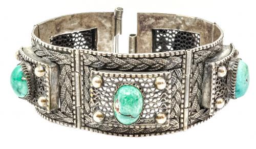 PULSERA DE PLATA DE LA INDIA