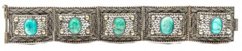 PULSERA DE PLATA DE LA INDIA