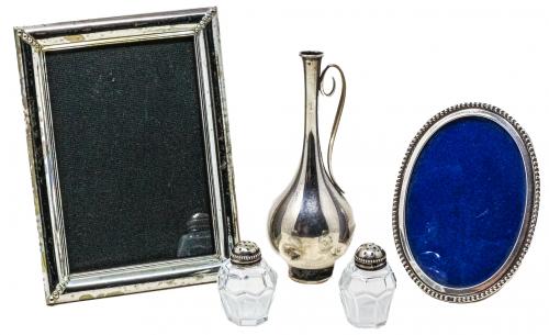 LOTE VARIADO EN PLATA DE LA SSEGUNDA MITAD DEL S.XX