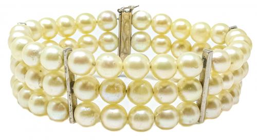 PULSERA DE PERLAS DE LOS AÑOS 70