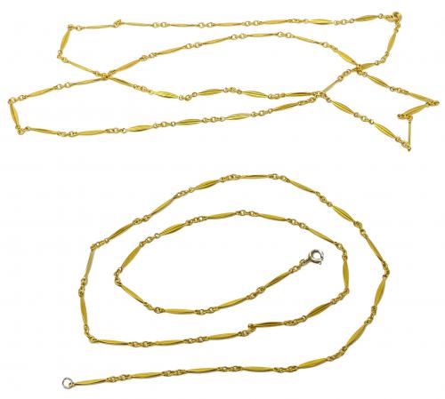 DOS CADENAS DE ORO