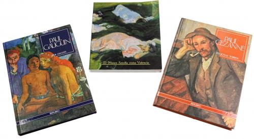 TRES LIBROS DE ARTE 