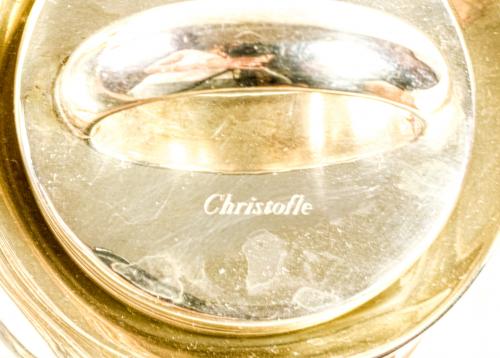 JARRA TERMO Y CUBITERA "CHRISTOFFLE" DEL ÚLTIMO CUARTO S.XX