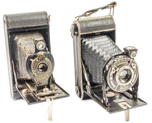 DOS CÁMARAS FOTOGRÁFICAS DE LOS AÑOS 30