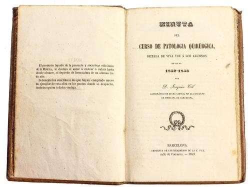"MINUTA DEL CURSO DE PATOLOGÍA QUIRÚGICA"