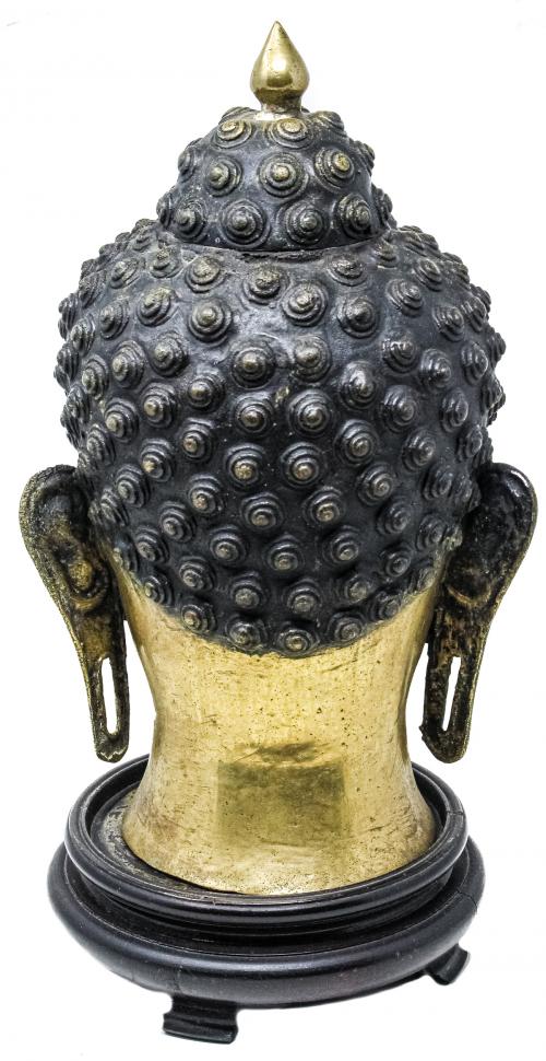 BUSTO DE BUDA DE MEDIADOS DEL SXX.