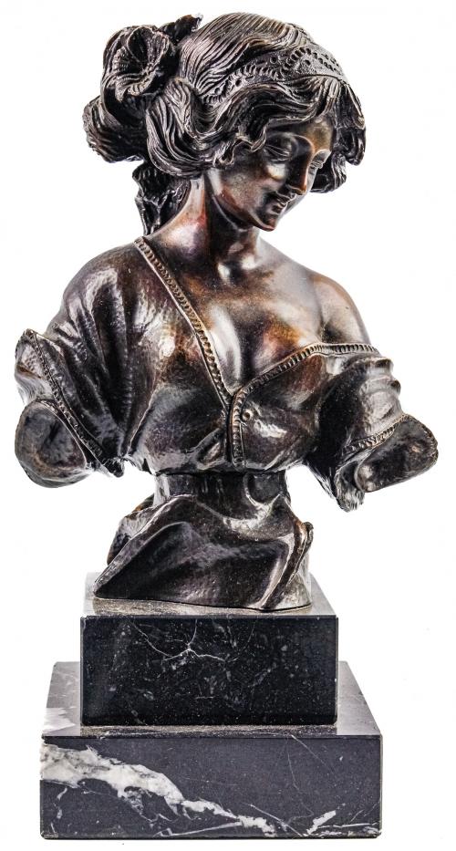ESCULTURA EN BRONCE FIRMADA J. BATISTINI