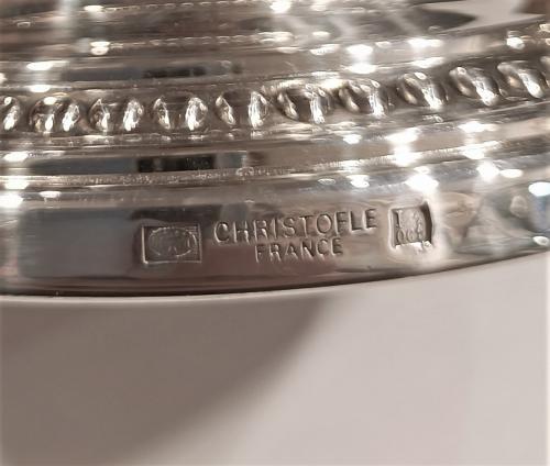 JUEGO DE CAFÉ Y TÉ "CHRISTOFFLE" DEL ÚLITMO CUARTO DEL S.XX