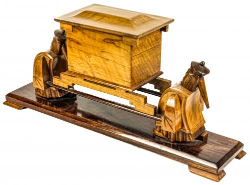 CAJA EN MADERA ART DECÓ AÑOS 30