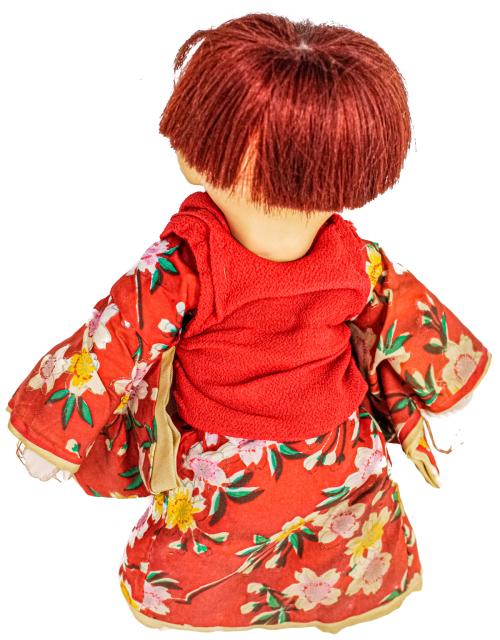 MUÑECA JAPONESA DE LA PRIMERA MITAD DEL S.XX