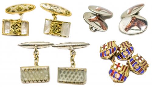 COLECCIÓN DE GEMELOS DE MEDIADOS S.XX
