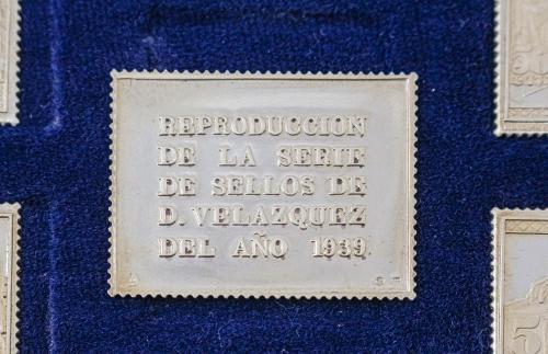 CINCO SELLOS REPRODUCIENDO OBRAS MAESTRAS DE VELAZQUEZ
