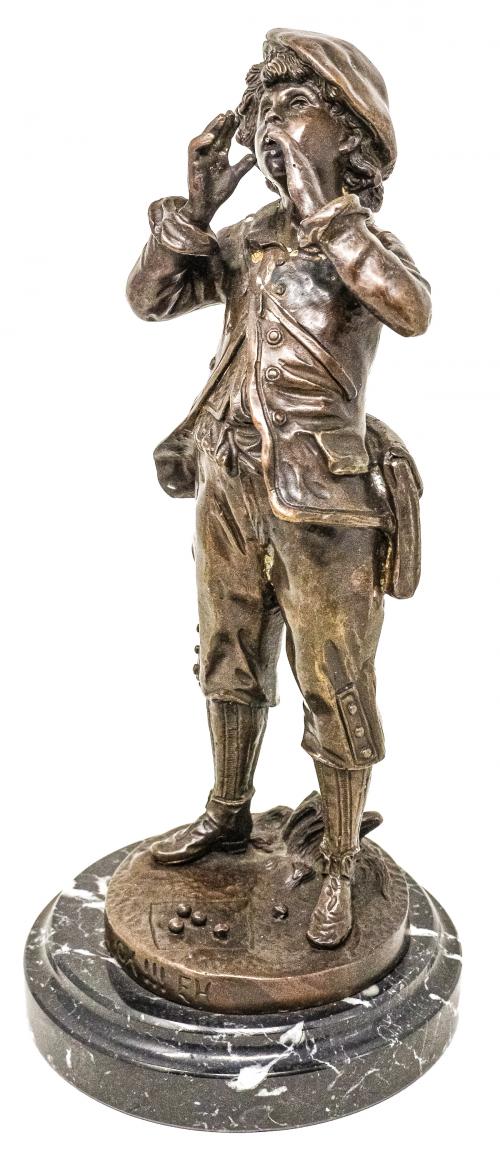 FIGURA EN BRONCE DEL ÚLTIMO TERCIO DE SIGLO XX