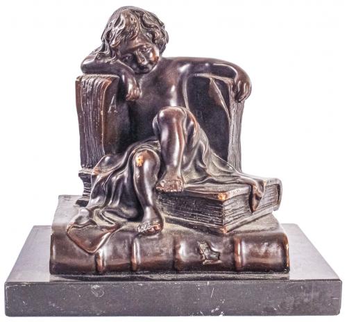 FIGURA EN BRONCE DE LA PRIMERA MITAD DEL S.XX