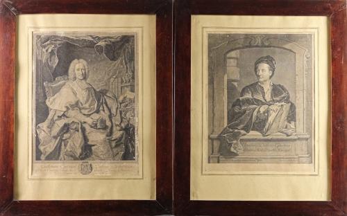 DOS LITOGRAFÍAS FRANCESAS DEL S.XIX