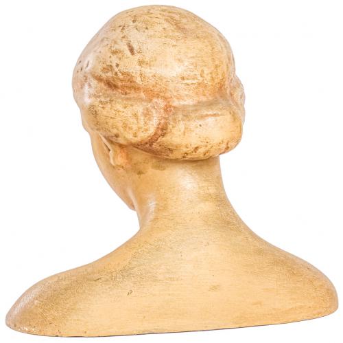 BUSTO EN ESTUCO DEL PRIMER TERCIO DEL S.XX