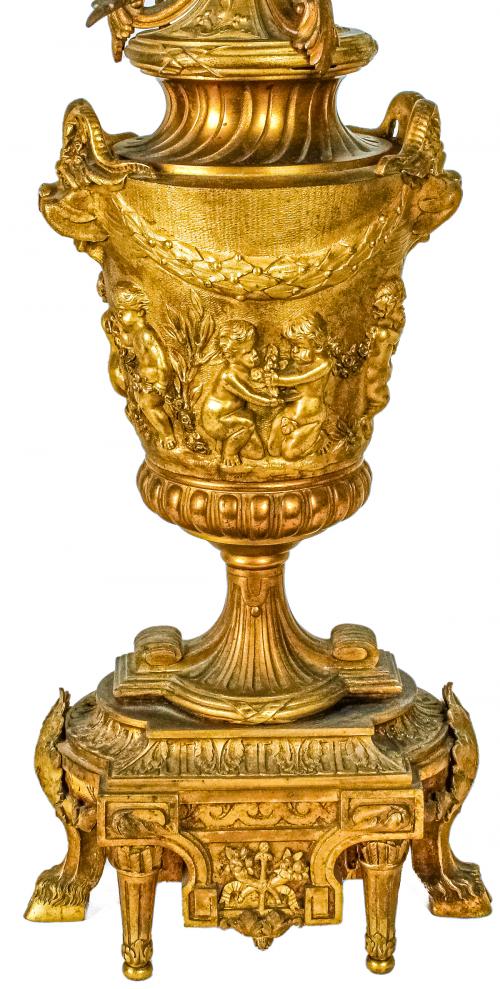RELOJ FRANCÉS DE SOBREMESA DE FINALES DEL S.XIX