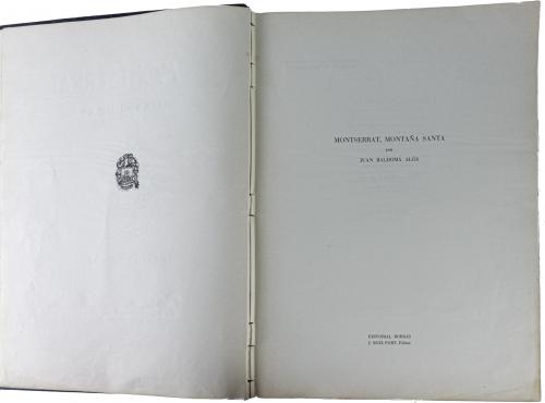 "MONTSERRAT MONTAÑA SANTA"