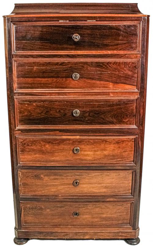 MUEBLE ABATANT FRANCÉS DE MEDIADOS DEL S.XIX