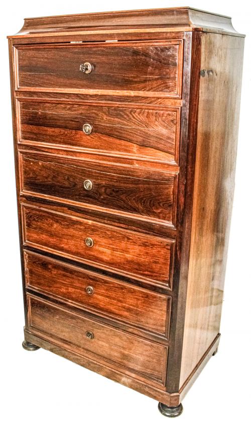 MUEBLE ABATANT FRANCÉS DE MEDIADOS DEL S.XIX