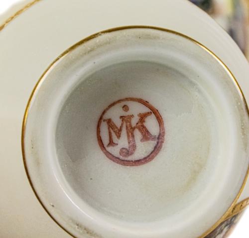 JUEGO DE CAFÉ DE PORCELANA VIENESA