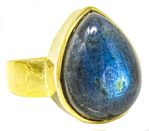 ANILLO CON LABRADORITA