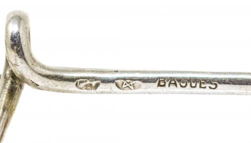 CONJUNTO DE 12 REPOSA CUBIERTOS EN PLATA
