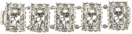 PULSERA EN PLATA DEL PRIMER TERCIO DEL S.XX
