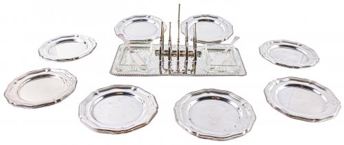 SOPORTE PARA TOSTADAS Y PLATITOS DE PAN DE MEDIADOS S.XX